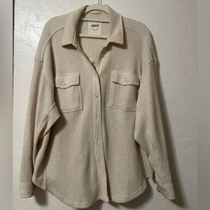 Aerie LumberJane Waffle - Cream